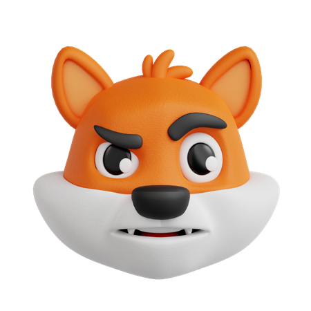 Fox  3D Icon