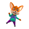 fox cute animal emoji 3d