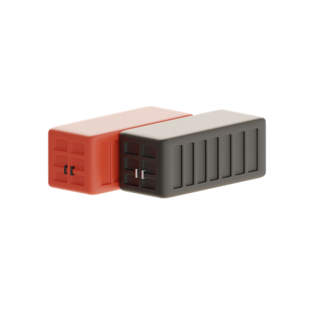 Frachtbox  3D Icon