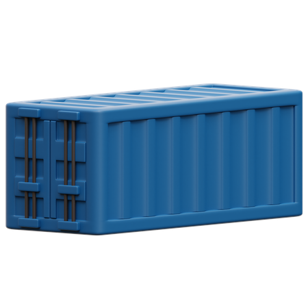 Frachtcontainer  3D Illustration