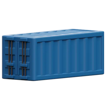 Frachtcontainer  3D Illustration