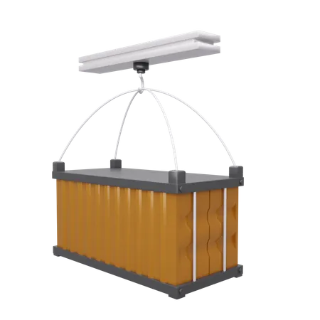 Frachtcontainer  3D Icon