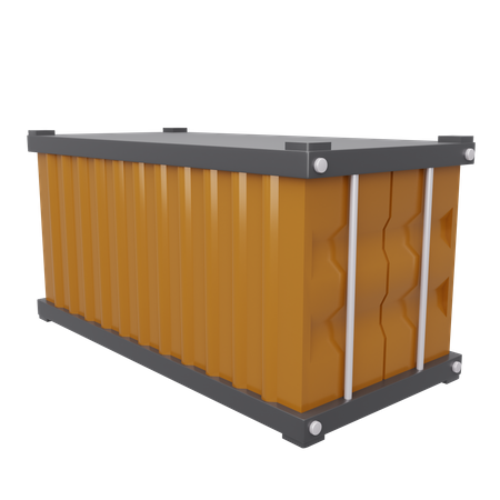 Frachtcontainer  3D Icon