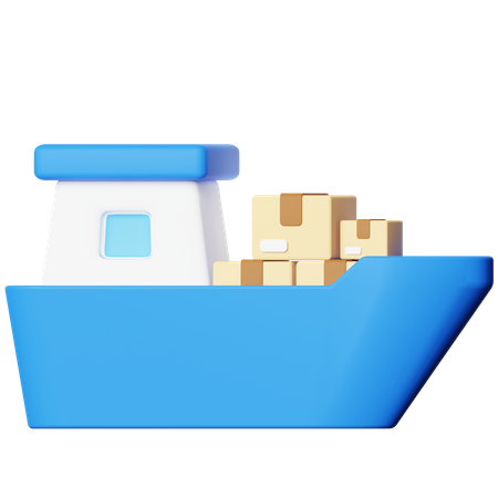 Frachtlieferung  3D Icon