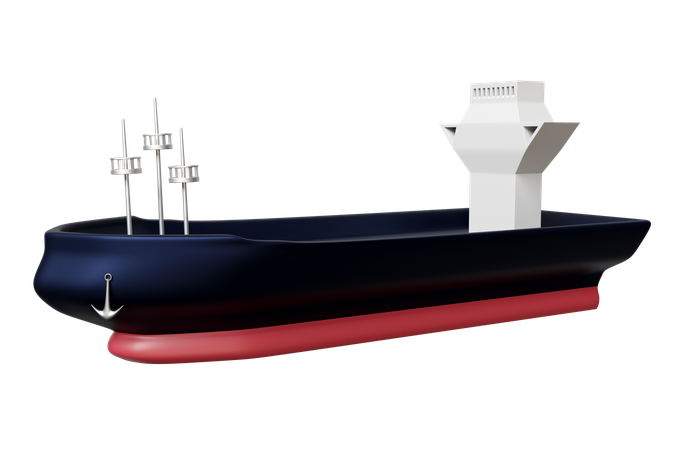 Frachtschiff  3D Icon
