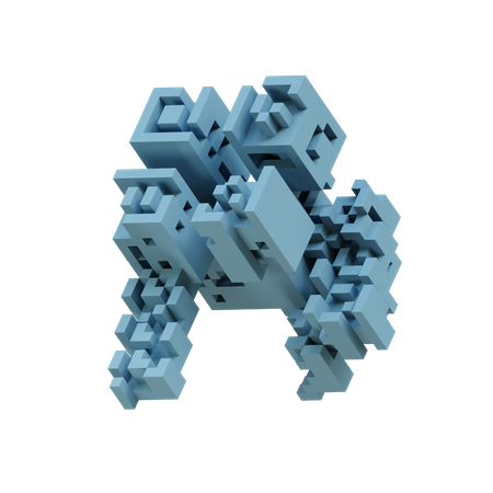 Fractura de celda de zafiro  3D Icon