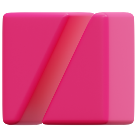 Fracture Abstract Shape  3D Icon
