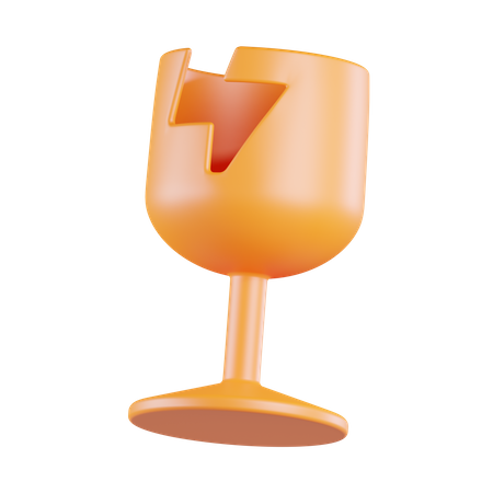 Frágil  3D Icon