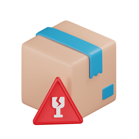 Fragile  3D Icon