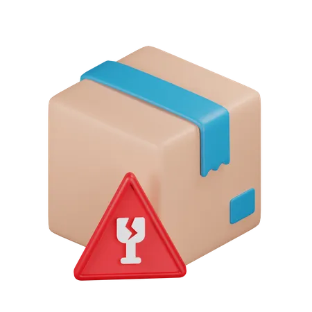 Fragile  3D Icon