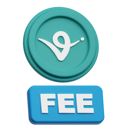 Frais de protocole virtuel  3D Icon