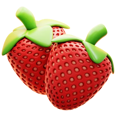 Fraise  3D Icon