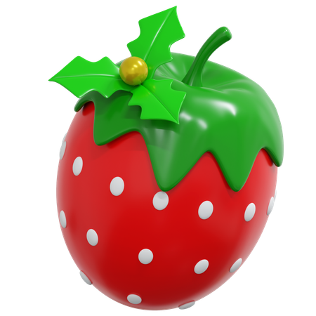 Fraise  3D Icon