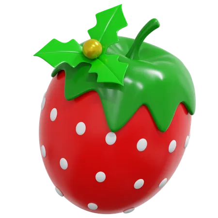 Fraise  3D Icon