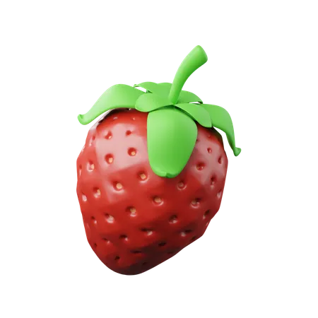 Fraise  3D Icon