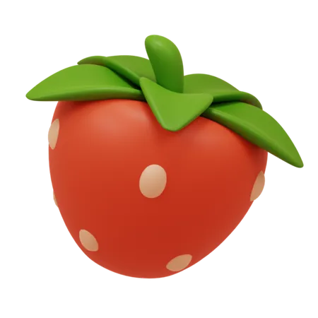 Fraise  3D Icon