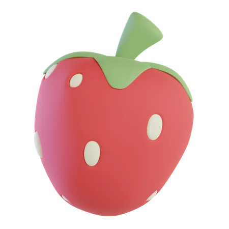 Fraise  3D Icon