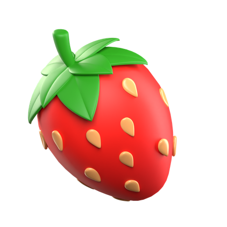 Fraise  3D Icon