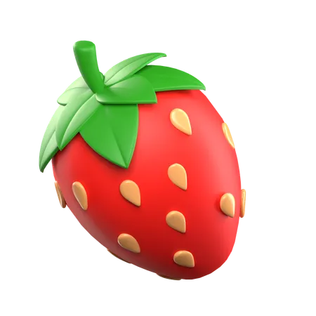 Fraise  3D Icon