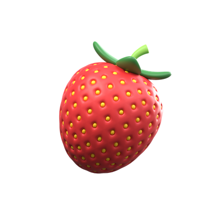 Fraise  3D Icon