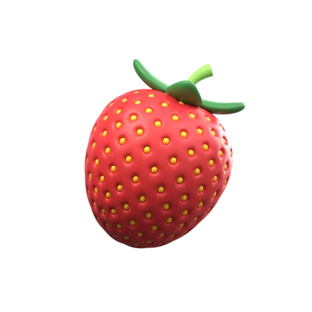 Fraise  3D Icon