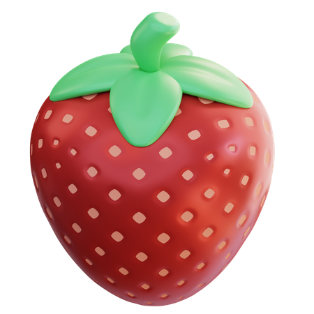 Fraise  3D Icon