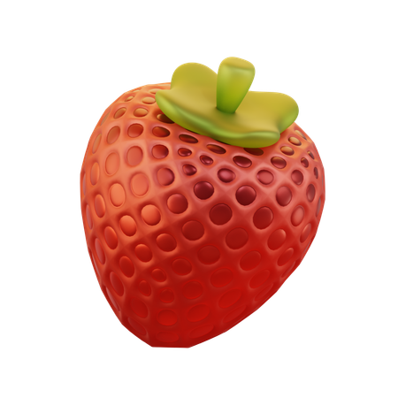 Fraise  3D Icon