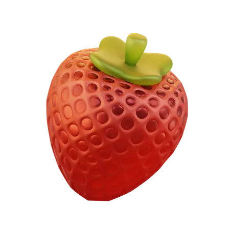 Fraise  3D Icon