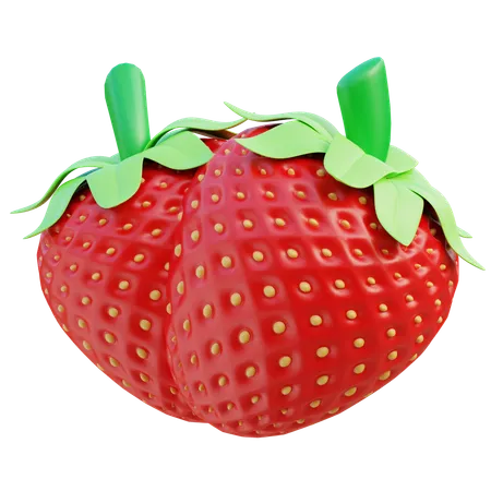 Fraise  3D Icon