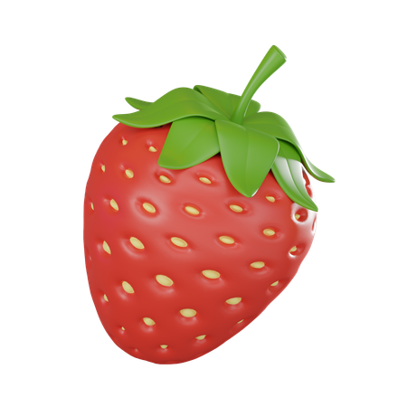 Fraise  3D Icon