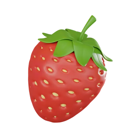 Fraise  3D Icon