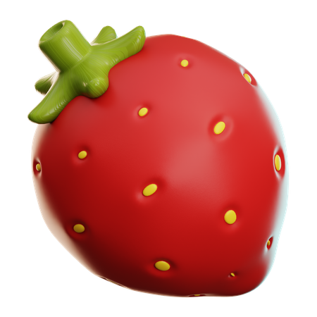 Fraise  3D Icon