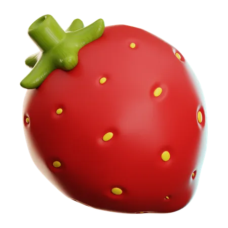 Fraise  3D Icon