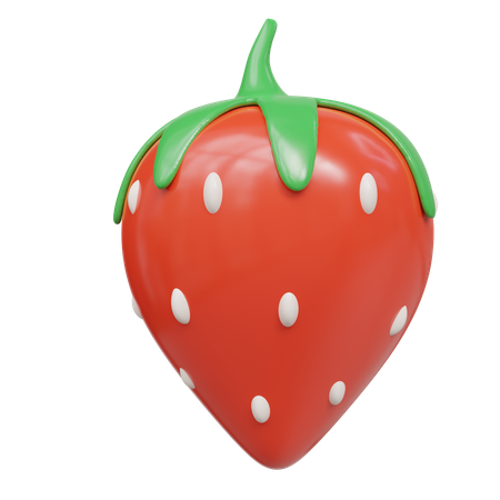 Fraise  3D Icon