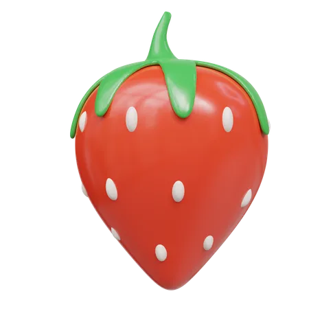 Fraise  3D Icon