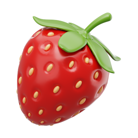 Fraise  3D Icon