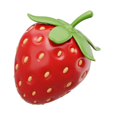 Fraise  3D Icon