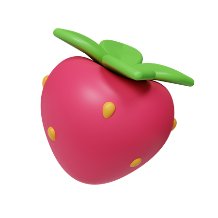 Fraise  3D Icon