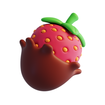 Fraise  3D Icon