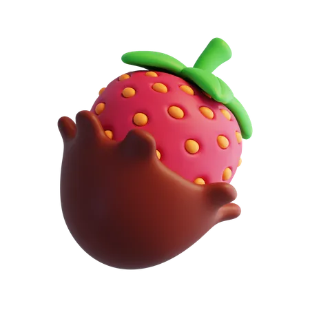 Fraise  3D Icon