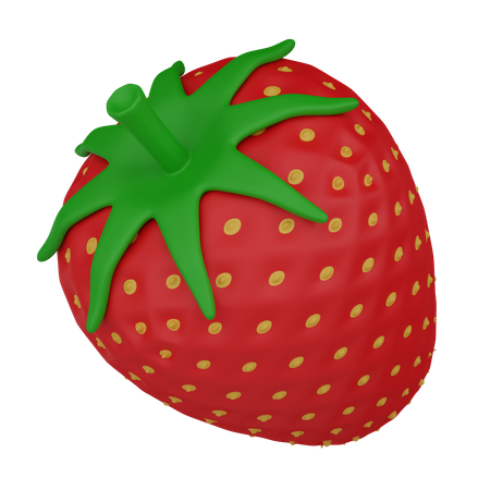 Fraise  3D Icon