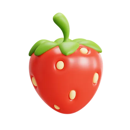 Fraise  3D Icon