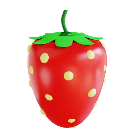 Fraise  3D Icon