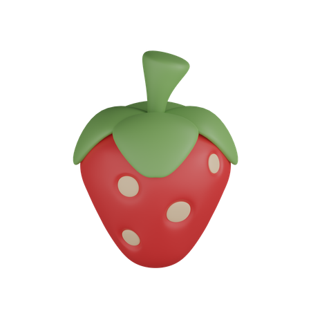 Fraise  3D Icon