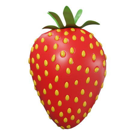 Fraise  3D Icon