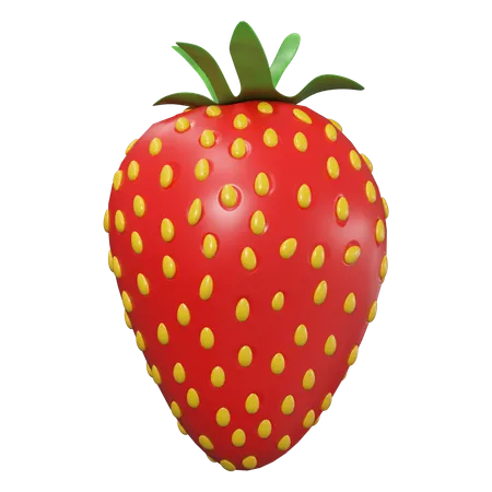 Fraise  3D Icon