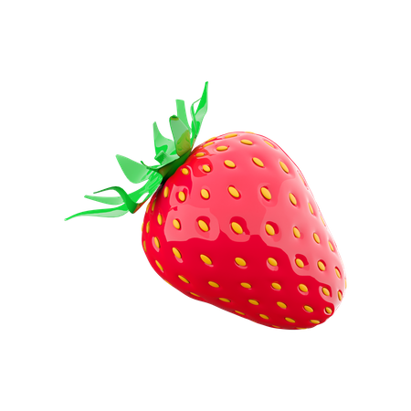 Fraise  3D Icon