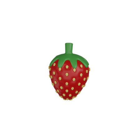 Fraise  3D Icon