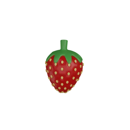 Fraise  3D Icon