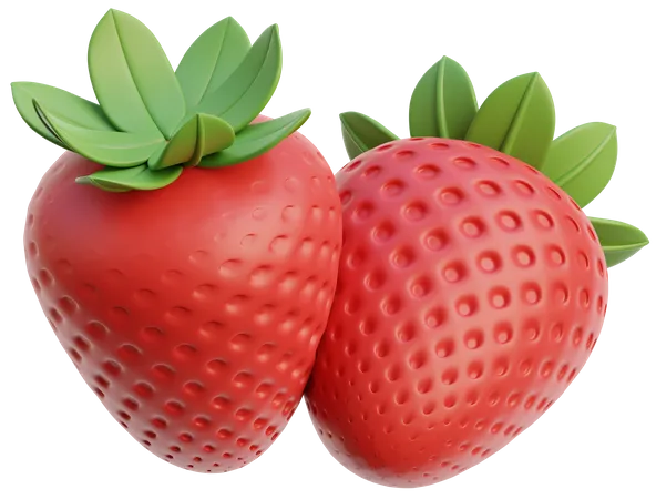 Fraise  3D Icon